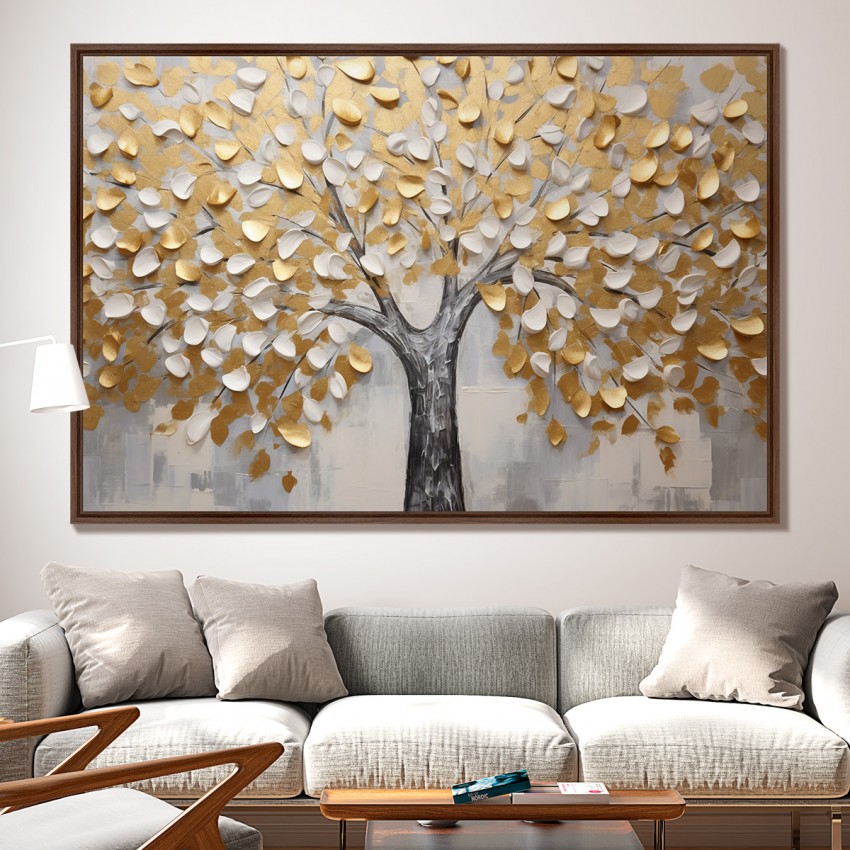 Quadro Árvore da Vida Arte Estilo Pintura