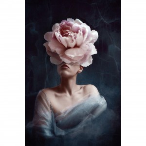 Quadro Mulher em Arte Moderna - Woman With Rose
