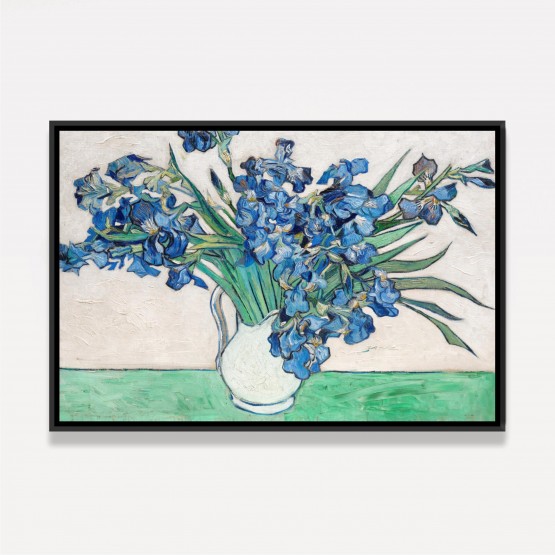 Quadro Iris - Van Gogh - Releitura
