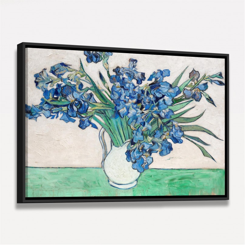 Quadro Iris - Van Gogh - Releitura