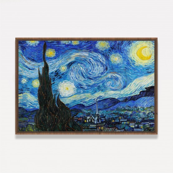 Quadro Noite Estrelada - Van Gogh