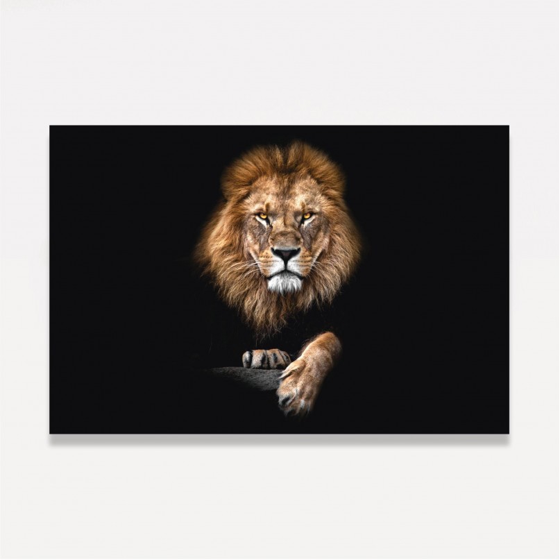 Quadro Leão de Judá em Arte decorativo