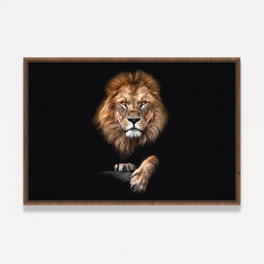 Quadro Leão de Judá em Arte decorativo