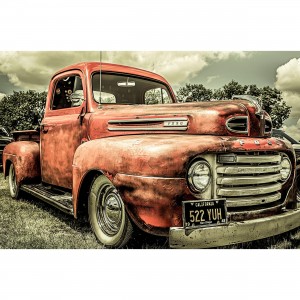 Quadro Carro Antigo - Truck Ford Vintage