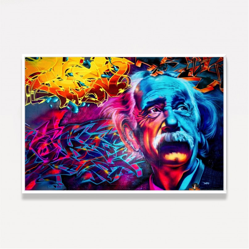 Quadro Pop Art Albert Einstein