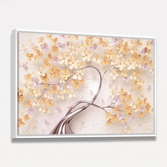 Quadro Flores Cerejeiras Artístico decorativo