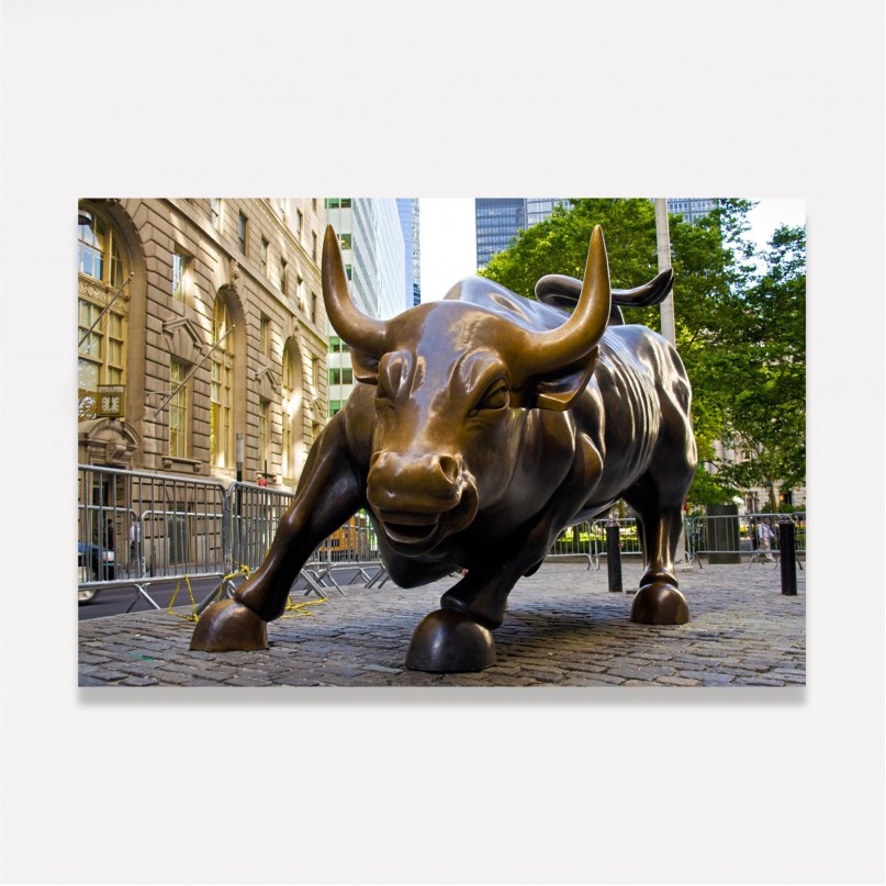 Quadro Touro de Wall Street em New York