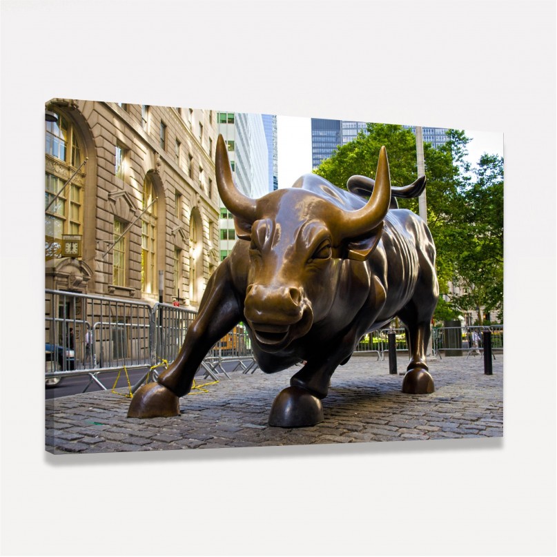 Quadro Touro de Wall Street em New York