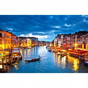 Quadro Canal de Veneza decorativo 