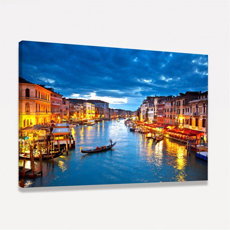 Quadro Canal de Veneza decorativo