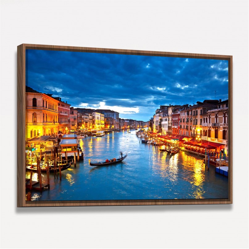 Quadro Canal de Veneza decorativo