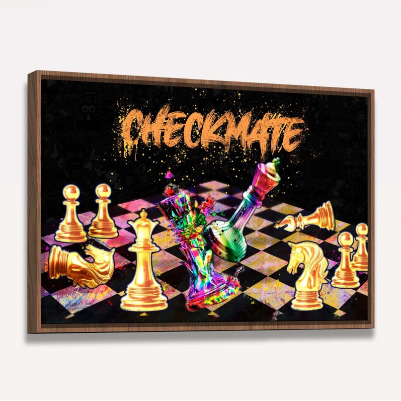 Quadro Xadrez Checkmate