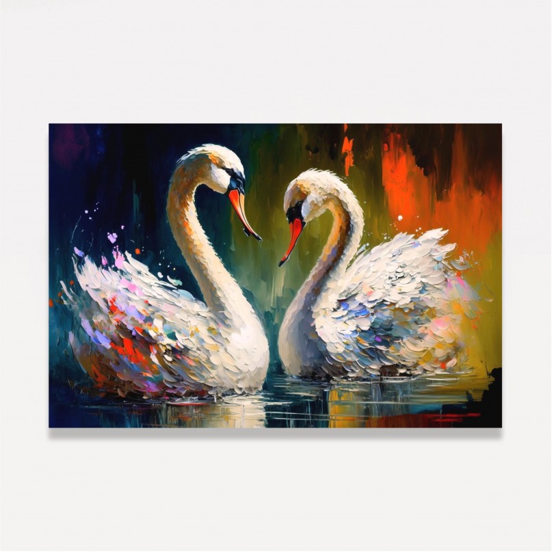 Quadro The Beauty Swans