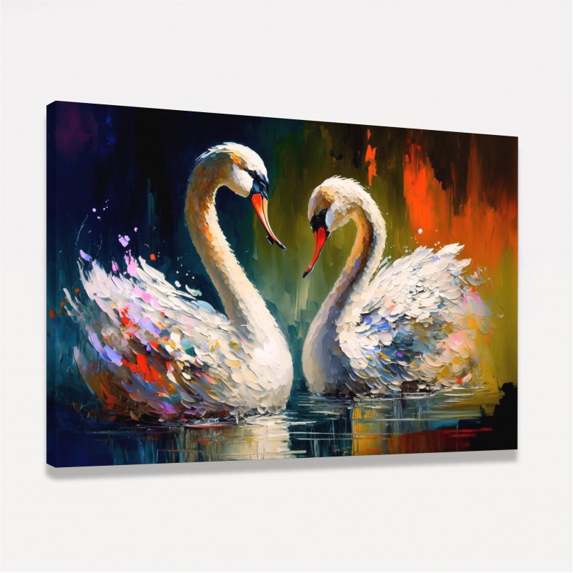 Quadro The Beauty Swans