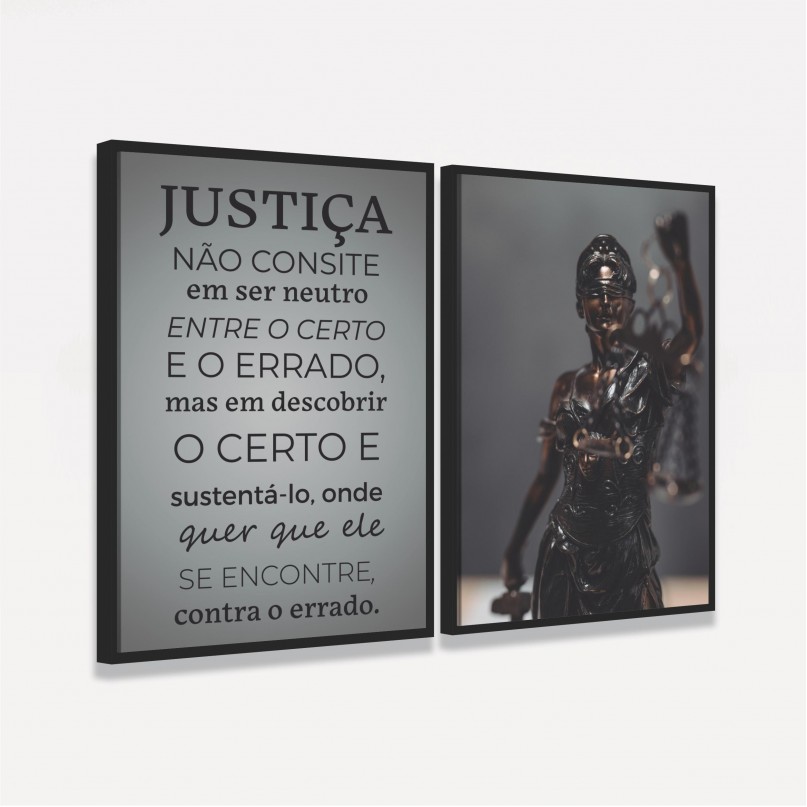 Kit Duo Advocacia Equidade e Justiça