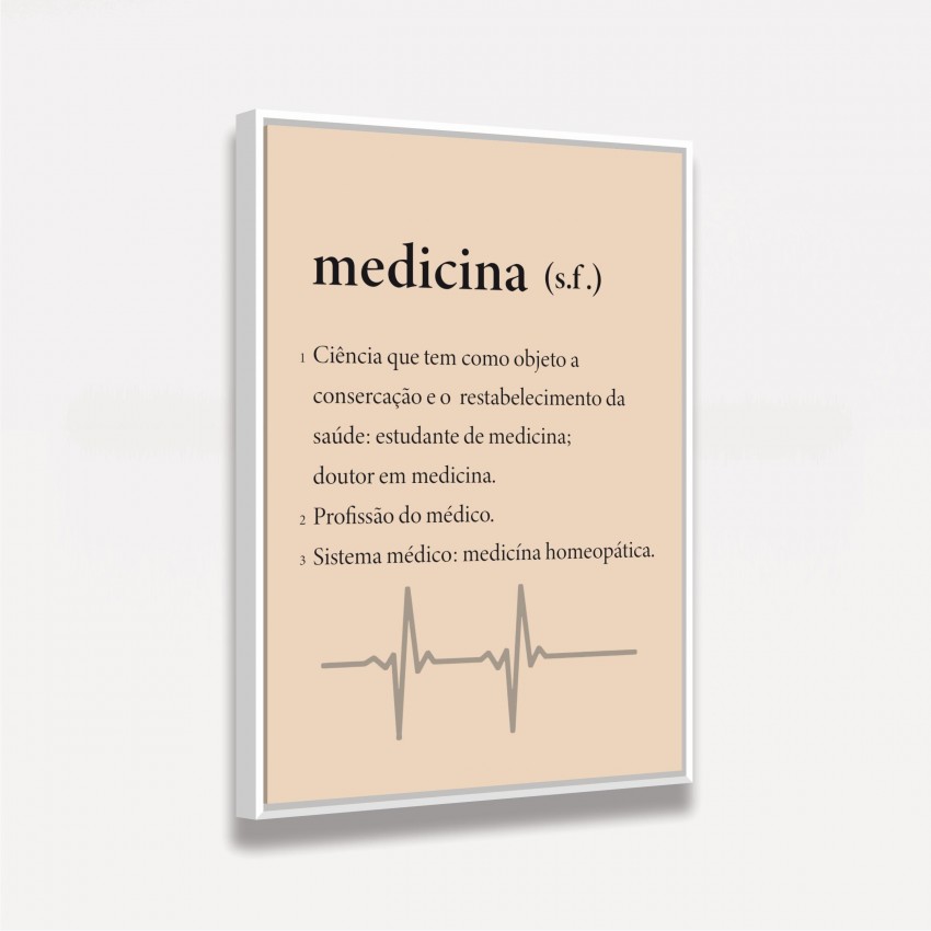 Quadro Definição Medicina