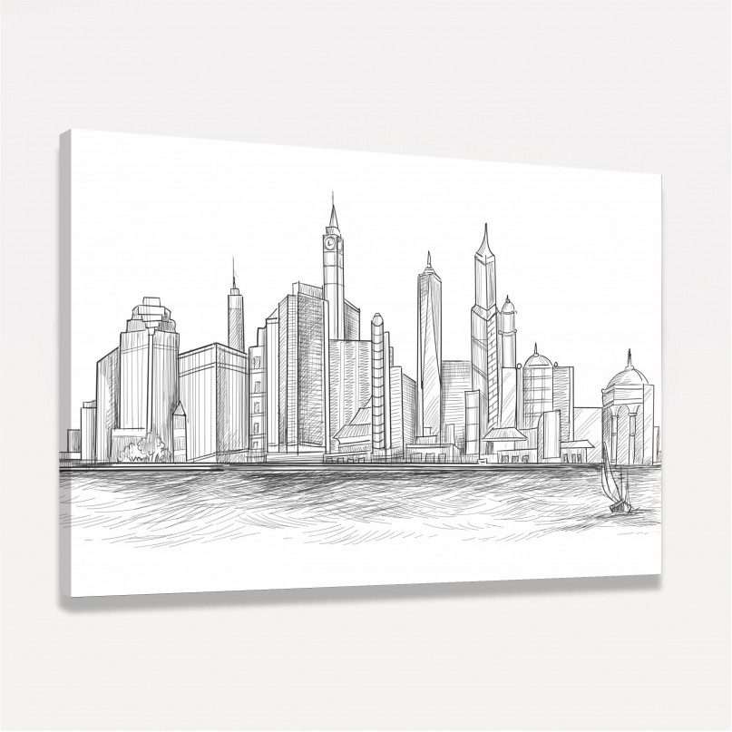 Quadro New York City Skyline