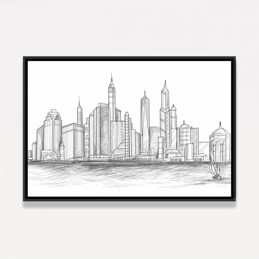 Quadro New York City Skyline