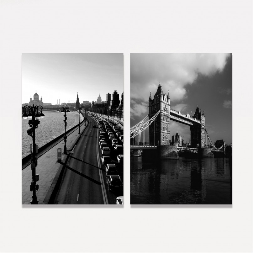 Quadro Duo Skyline of London