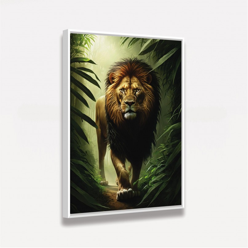 Quadro Leão Rei da Selva