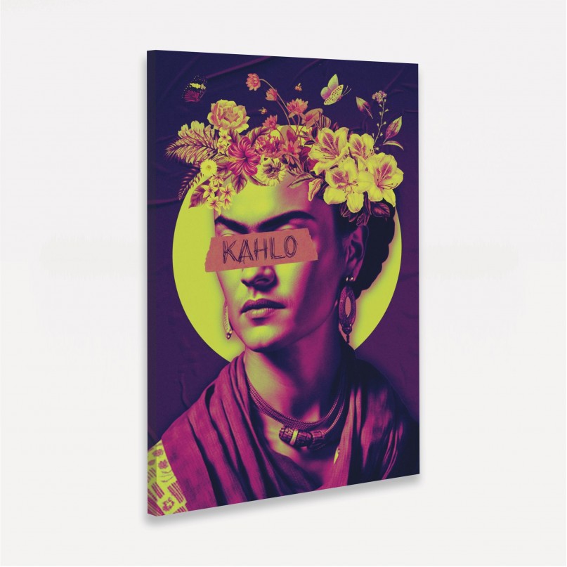 Quadro Frida Kahlo - Pop Art
