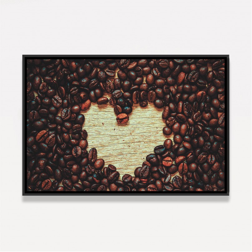 Quadro Decorativo Amor por Café