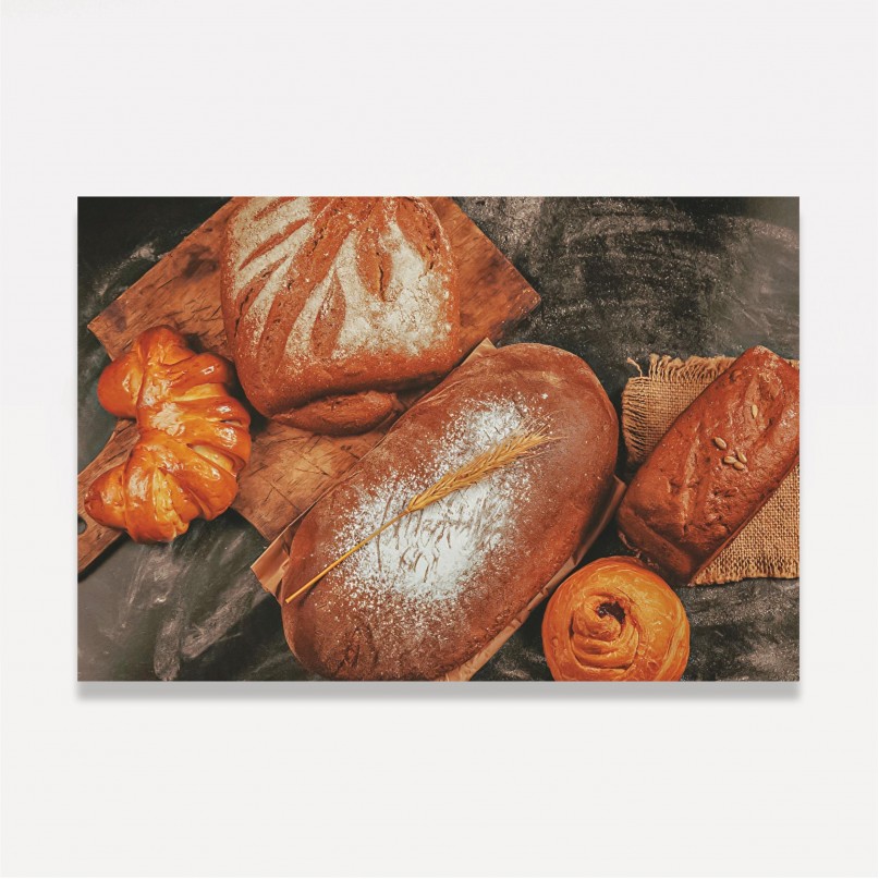 Quadro Decorativo Aroma de Pão fresco