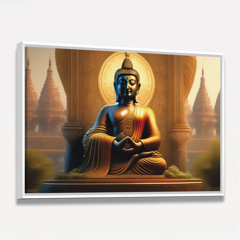 Quadro Buda Golden 