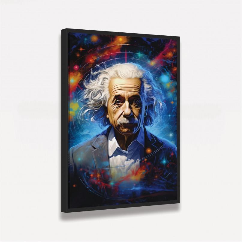 Quadro Representação Albert Einstein Físico teórico