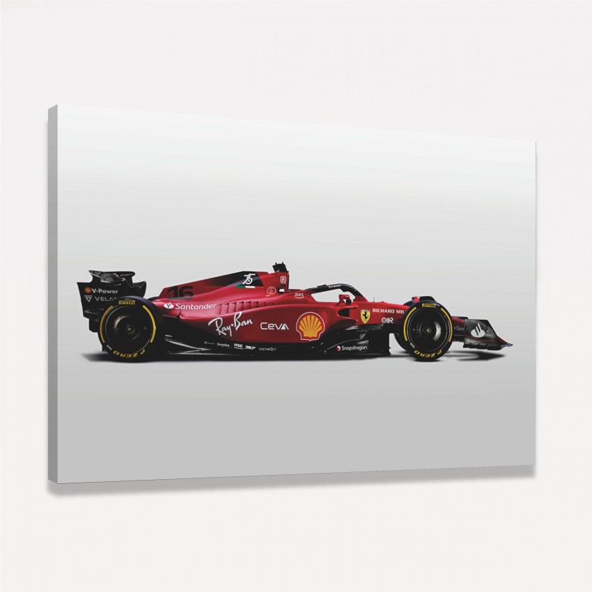 Quadro Carro de Corrida Ferrari F1-75
