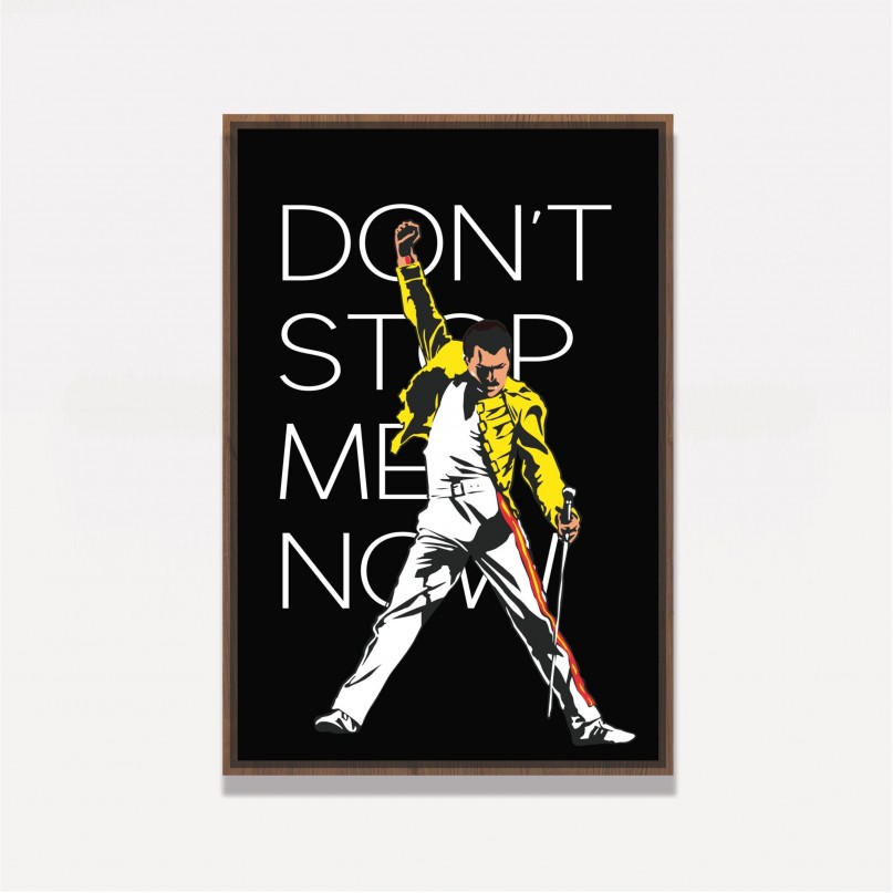 Quadro Don't Stop Me Now - Freddie Mercury