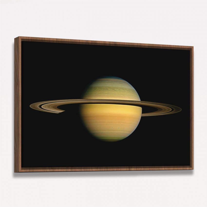 Quadro decorativo Planeta Saturno - NASA