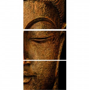 Quadro Buda Meditação Paz Statue