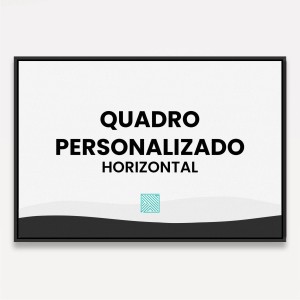 Quadro Personalizado - Retangular Horizontal