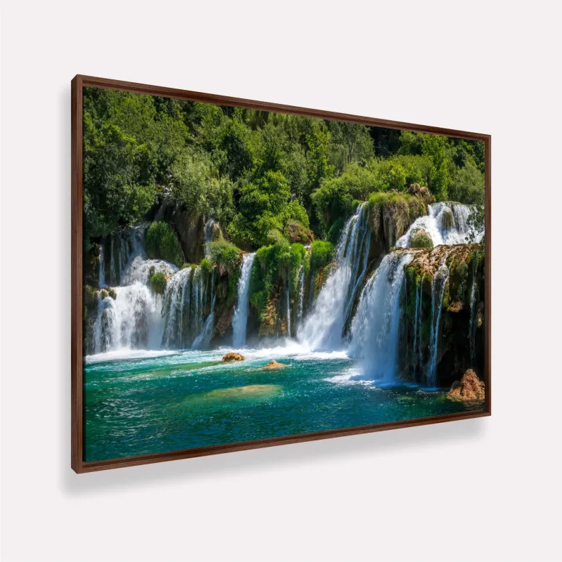 Quadro Paisagem Cachoeira Paraíso Encontro das Águas