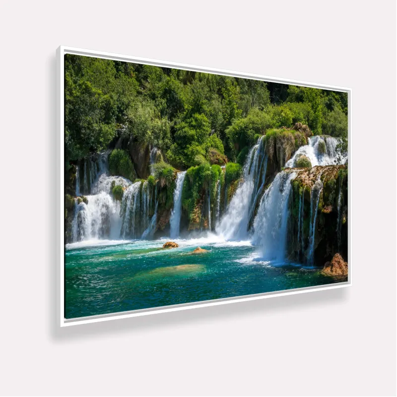 Quadro Paisagem Cachoeira Paraíso Encontro das Águas