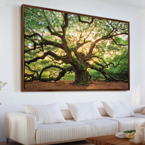 Quadro Árvore Natureza Enorme - Carvalho Antigo
