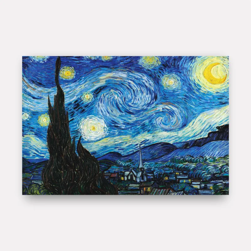 Quadro Noite Estrelada - Van Gogh