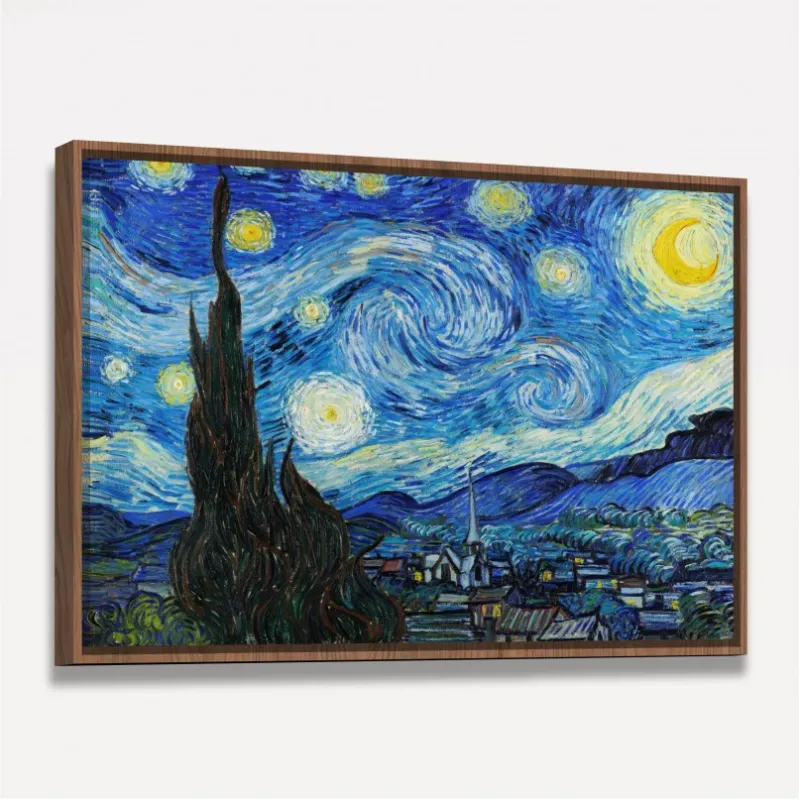 Quadro Noite Estrelada - Van Gogh