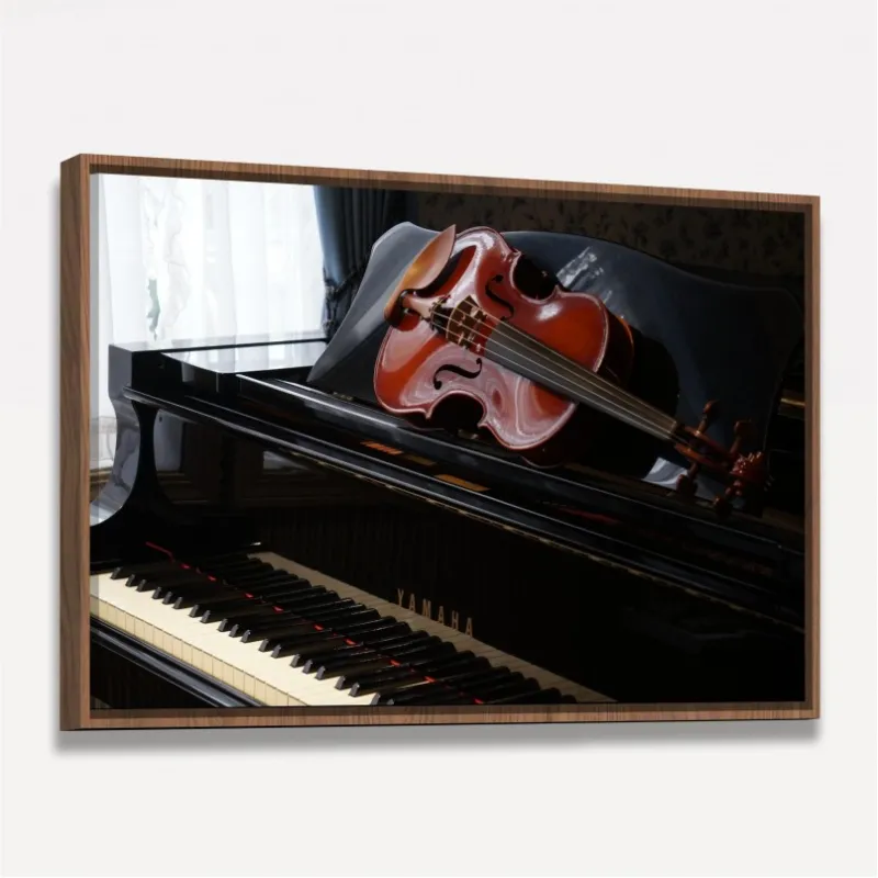 Quadro Piano & Violino decorativo