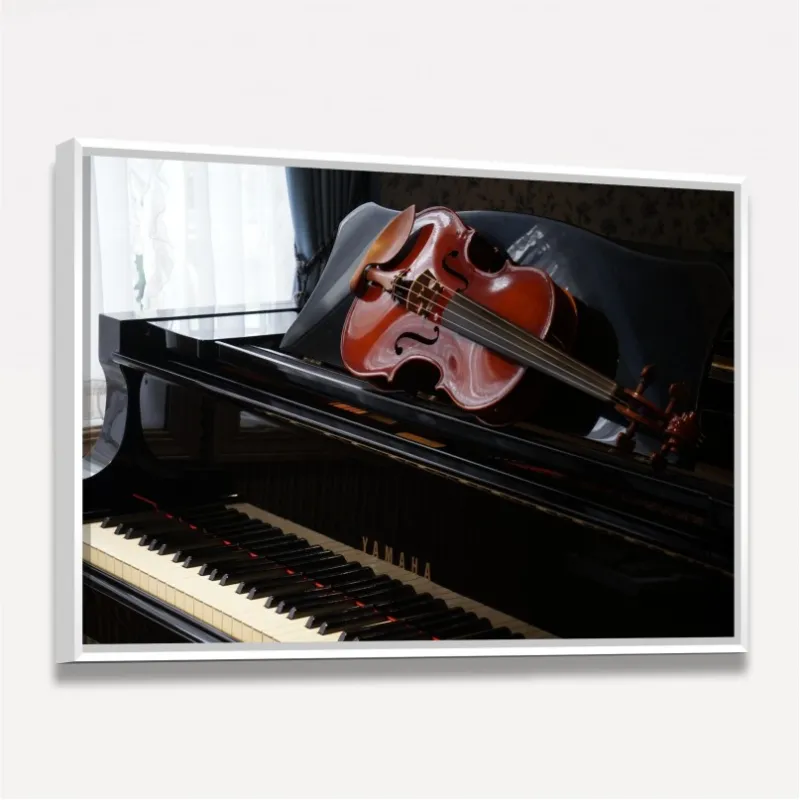 Quadro Piano & Violino decorativo