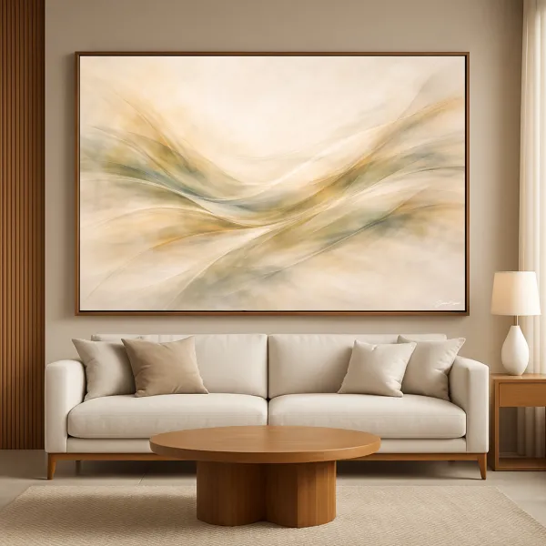 Quadro Decorativo Abstrato O Vento