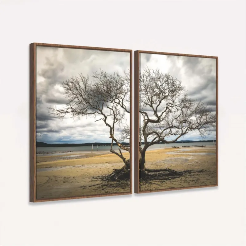 Quadro Árvore Sem Folhas Duo decorativo