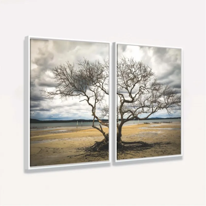 Quadro Árvore Sem Folhas Duo decorativo