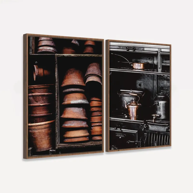Quadro Duo Cozinha Vintage