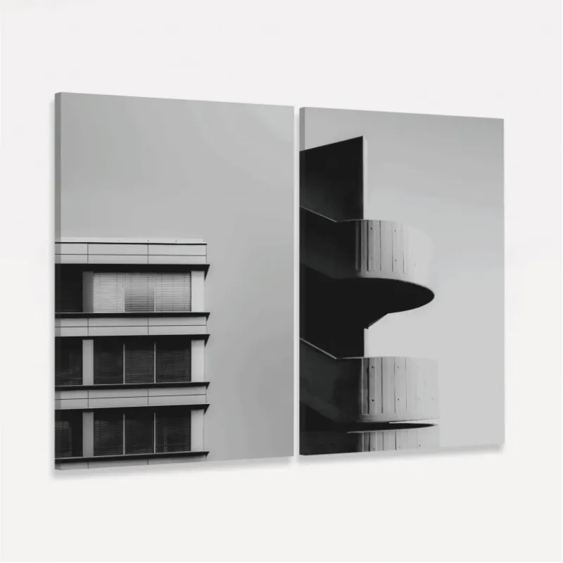 Quadro Monumentos Urbanos - 2 Peças