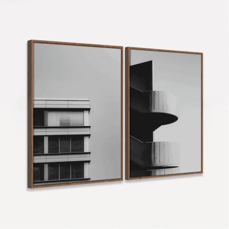 Quadro Monumentos Urbanos - 2 Peças