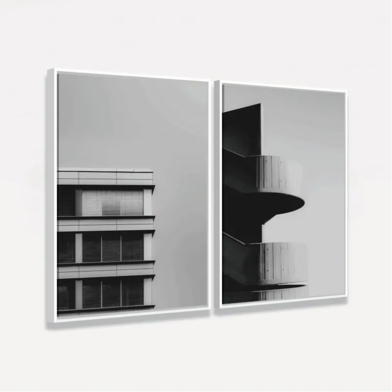 Quadro Monumentos Urbanos - 2 Peças