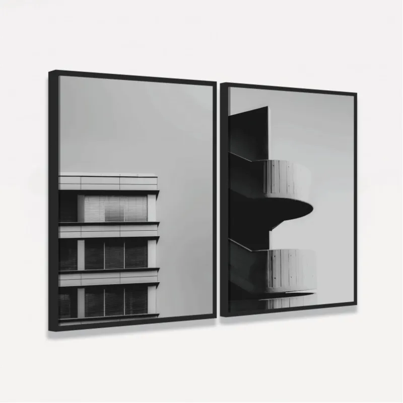 Quadro Monumentos Urbanos - 2 Peças