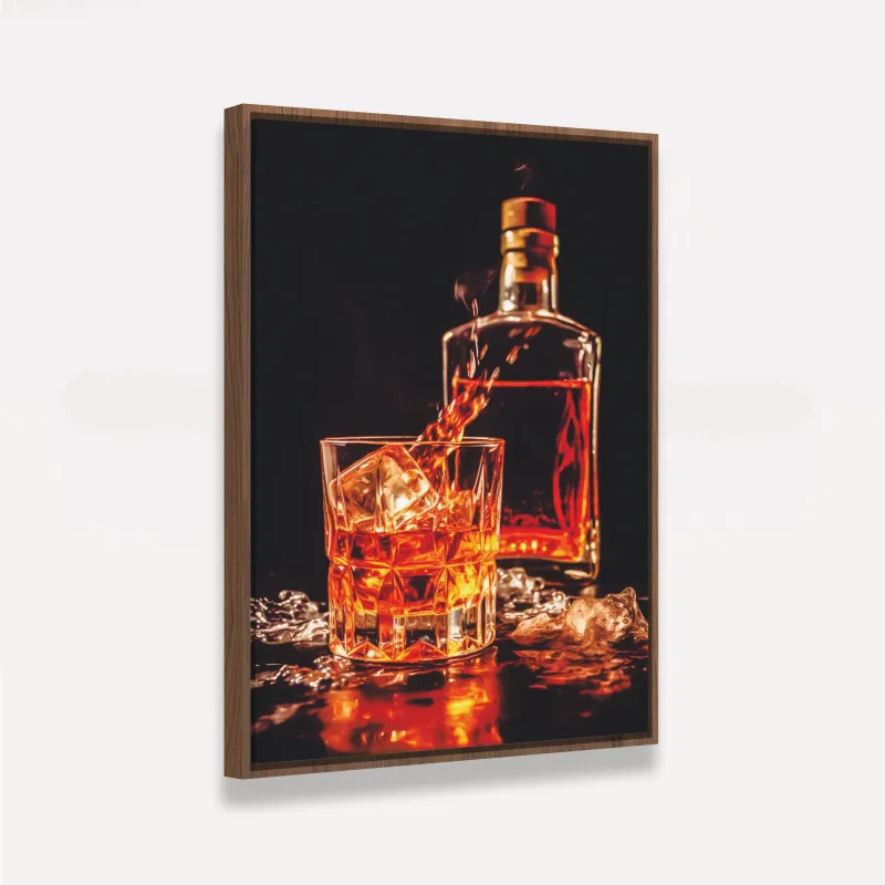 Quadro Decorativo Whisky Neat